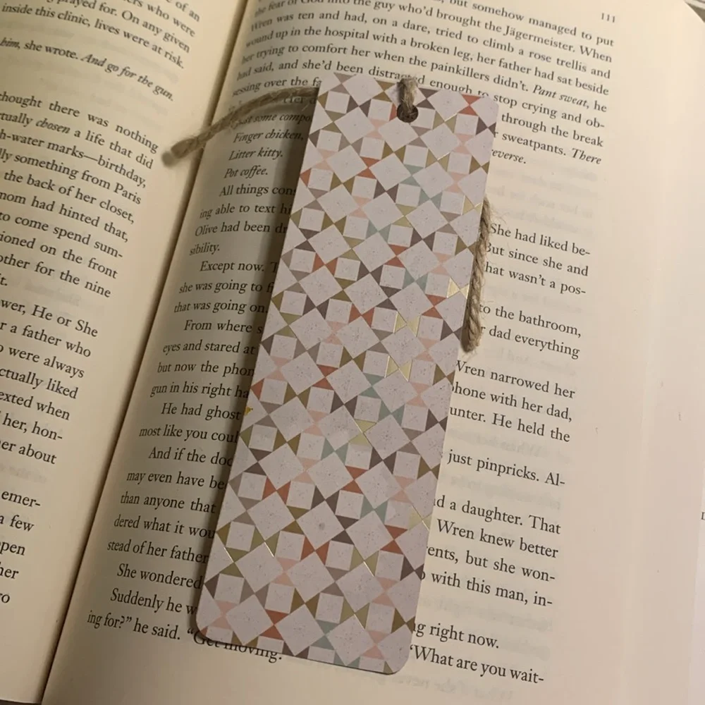 Simple Sunflower Hand Painted Bookmark